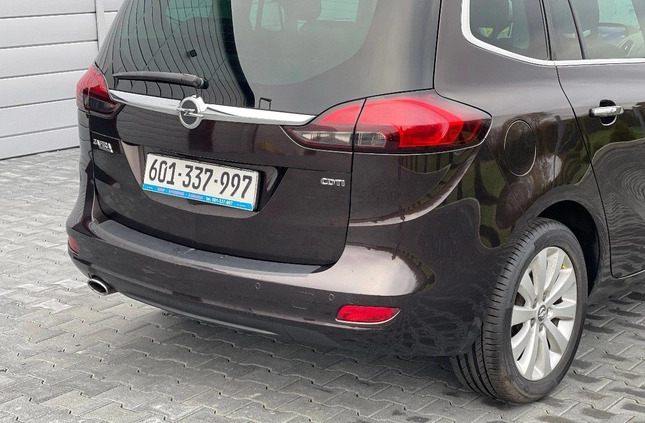 Opel Zafira cena 36997 przebieg: 219000, rok produkcji 2012 z Kozienice małe 667